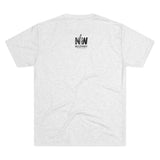 Distress Get Naked Tri-Blend Crew Tee