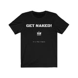 GET NAKED! Logo Short Sleeve Tee